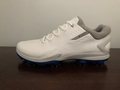 ECCO Biom G3 Gore-Tex Golf Shoes Spikes Men s Size 11-11.5 (EU 45) White