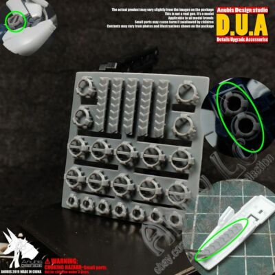 for RG 1/144 RX-93 Nu HG UC Model Anubis Thruster 3D-print Detail up Part DUA051