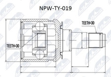 Joints Toyota LANDCRUISER