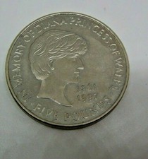 COIN, UNITED KINGDOM, FIVE POUNDS, PRINCESS DIANA, COMMEMORATIVE, 1999