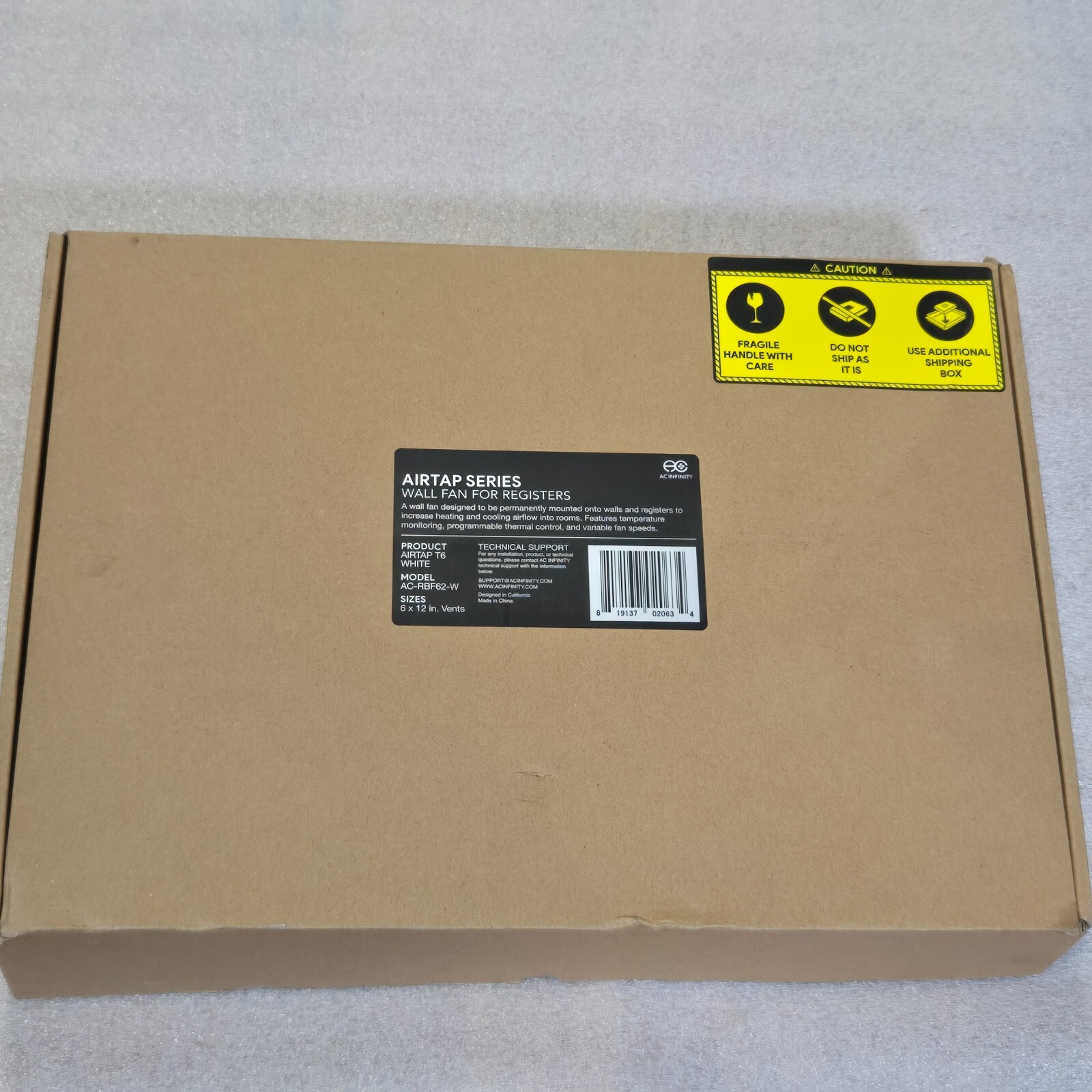 ac infinity airtap t6 6x12