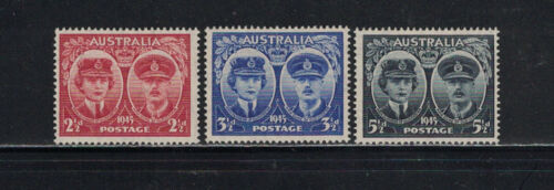 Australia 1945: #197-199 Governor General Inauguration NH:Lot#7/21 - Picture 1 of 1