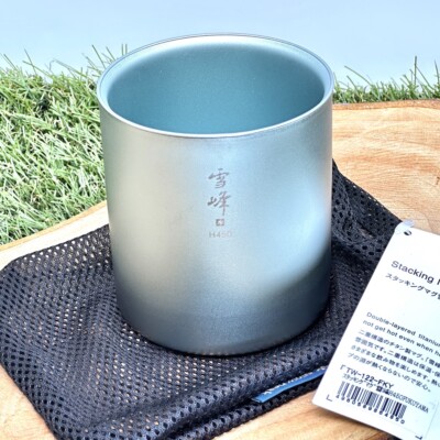 Snow Peak Japan Titanium Stacking Mug H450 Please choose a color