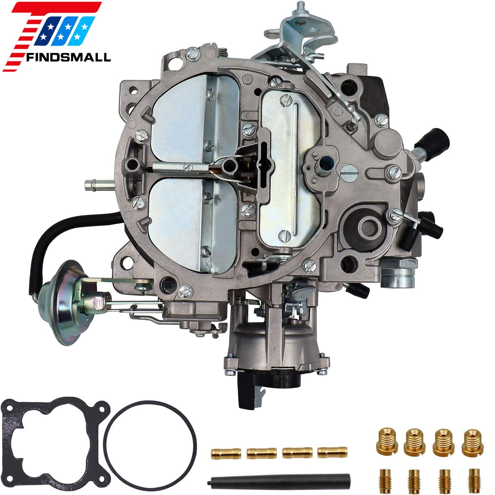 4BBL Rochester Quadrajet Carburetor For 1904R/1906R GM Chevy Cadillac 1980-1989