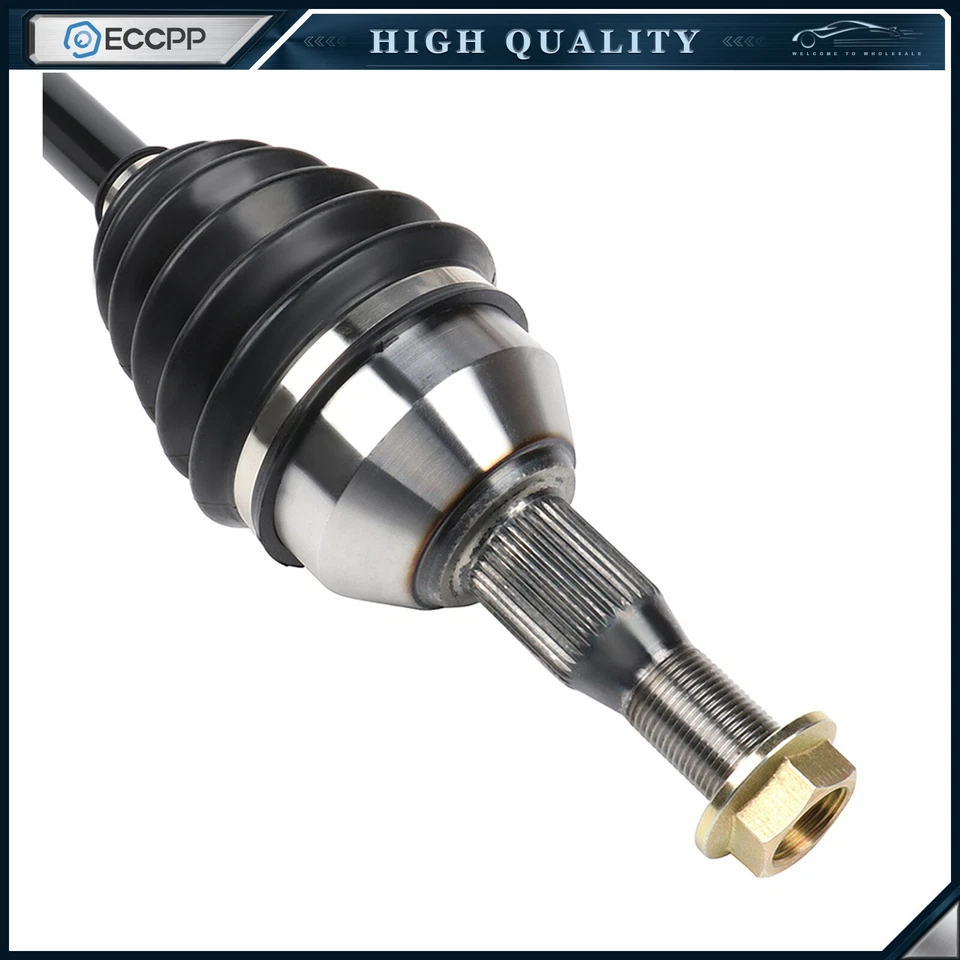 For Chevrolet Impala 3.9L 3.5L 2006-2009 Front CV Axles + Brake Pads & Rotors Foto 2 de 4