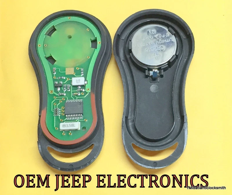 NEW 99 00-04 JEEP CHEROKEE + GRAND KEYLESS REMOTE FOB TRANSMITTER FOR 56036860 - Image 2 of 2