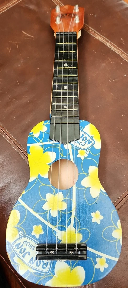 Ron Jon Surf Shop Ukulele Blue Hawaii Design 20 1 2
