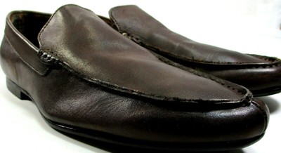 Bed Stu Men Loafer Size 11 Brown Plaid Lining Slip Resistant  display picture 2