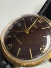 Timex Vintage 1978 Marlin Wind Up 35MM Purple/Brown Runs Good