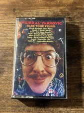 WEIRD AL YANKOVIC • Dare To Be Stupid Cassette Tape Excellent Condition WEIRD AL YANKOVIC • Dare To Be Stupid Cassette Tape Excellent Condition