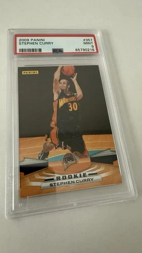 2009 Panini Stephen Curry PSA 9