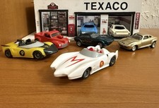 HTF Rare 2008 Tyco Mattel H.O Speed Racer Mach 5 White w/Red - Set Only Slot Car