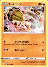 Heatmor 026/202 Uncommon Sword & Shield Pokemon Lightly Played