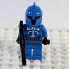 LEGO Star Wars Senate Commando Minifigure sw0613 The Clone Wars Blue Trooper