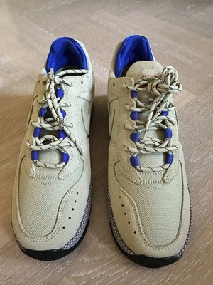 Nike Air Green  Wild Olive Aura Aquarius Blue  Hiking Sneaker Sz 9 NEW