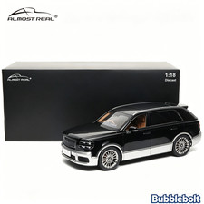 Almost Real Toyota Century 1:18 Linfeng Right Rudder Black Full Open Diecast