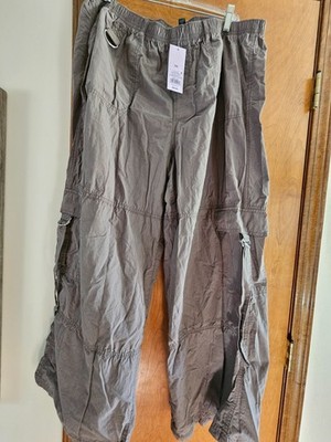 Wild Fable woman's size XXL wide leg cotton pants with multiple pockets