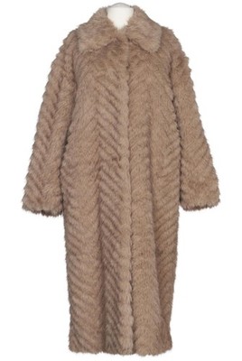 STAND STUDIO Mantel Damen Jacke Parka Gr. EU 42 Beige #okopjp9