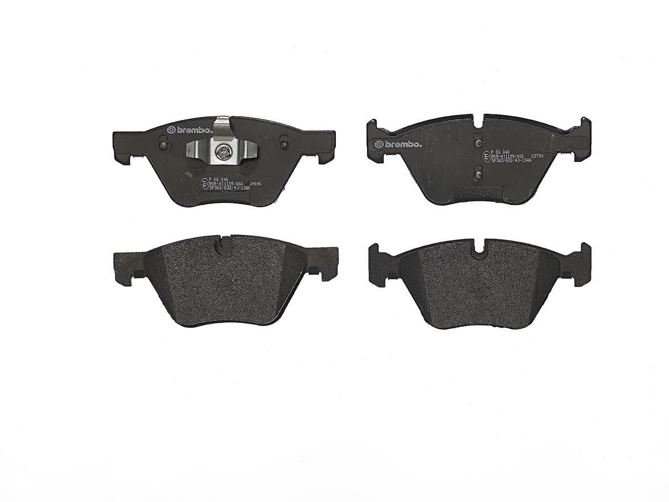 Brembo P06040 Front Disc Brake Pad - Set of 4 | Compatible with: BMW 1, 1, 1 Cabriolet, 1 Coupe, 3, 3 Cabriolet, 3 Coupe, 3 Touring - Image 25