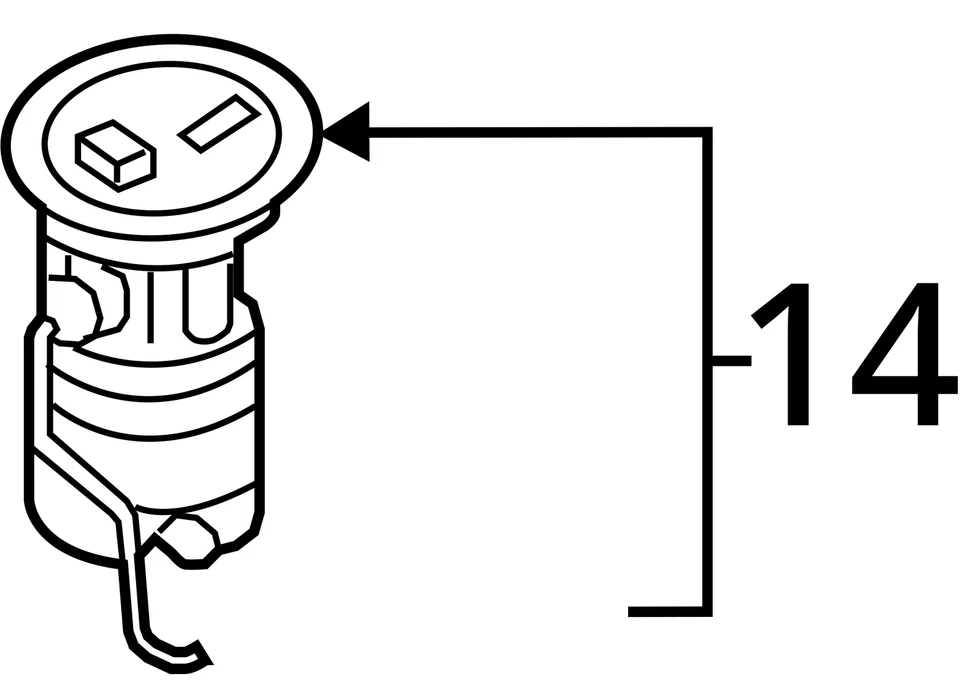 Fuel Pump Assembly Fits 11-16 COUNTRYMAN 1982083 - Image 4 of 4