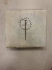 Vintage First Holy Communion Box Set Rosary Prayer Book Religious Keepsake