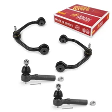 Front Upper Control Arm & Outer Tie Rod Ends for Mazda B2300 B3000 Ford Ranger