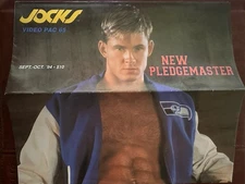 Jocks "New Pledgemaster" Advertisement Brochure 1994 Gay Interest Ken Ryker