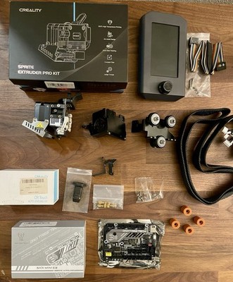 Creality Ender 3 Pro S1 Parts Lot. Sprite Extruder, CR Touch, SKR Mini E3 + More
