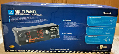 Saitek Pro Flight Bundle - Radio + Multi + Switch Panel - USB - MSFS X-Plane