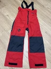 Musto Performance Salopettes Bib Trousers MPX Breathable UK Men's Red Size Large