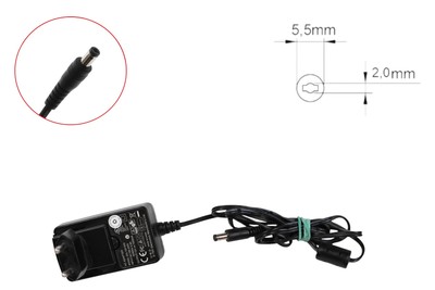 E-TEK	12V	1,25A	15W	ZDL1201500	5,5X2 Netzgerät Netzteil