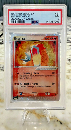 Entei ex graded PSA 7 for sale on eBay