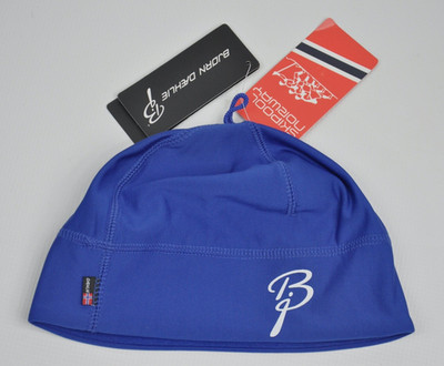 Bjorn Daehlie Hat Polyknit Blue Ski Cross Biathlon