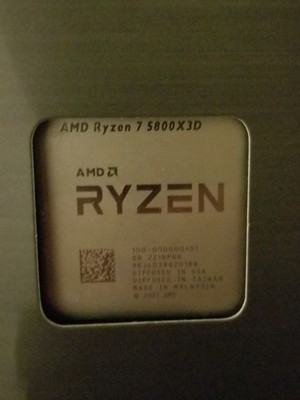 AMD Ryzen 7 5800X3D Processor (3.4GHz, 8 Cores, AM4) - 100