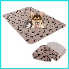 Dog Crate Pee Pads - Wahable Dog Rugs Non-Slip Puppy Pads for Small Dogs, Wat...