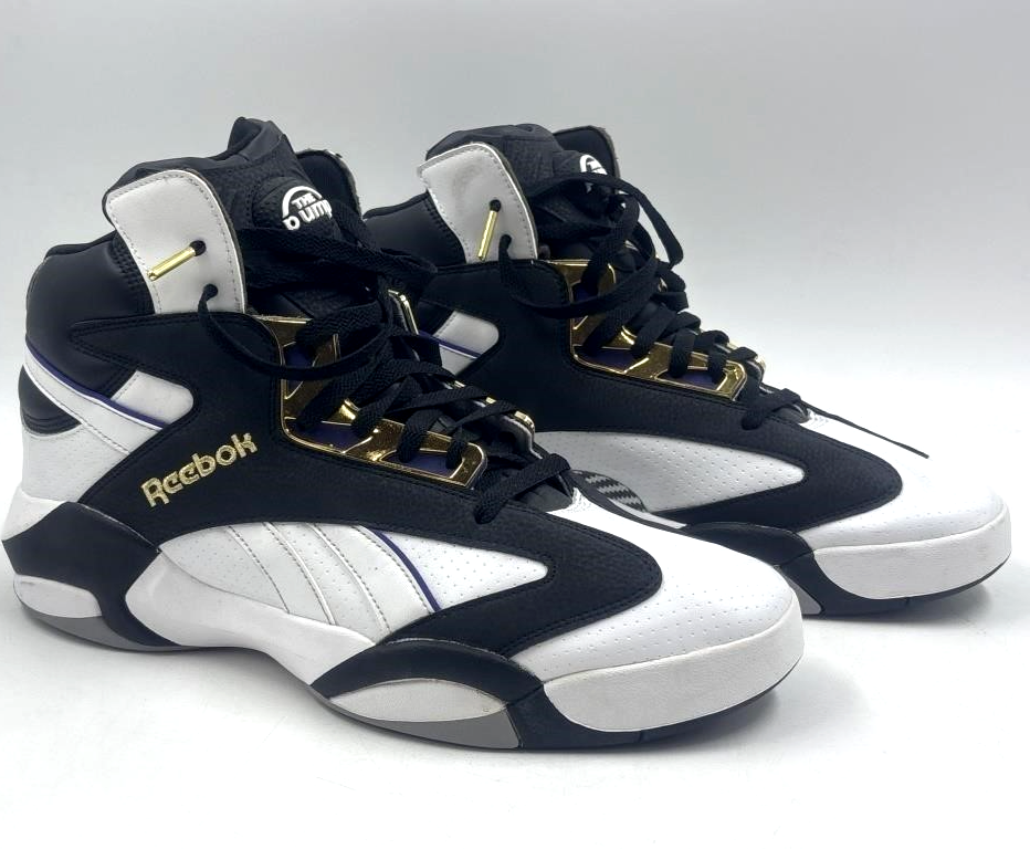 Reebok SHAQ ATTAQ バスケットボールシューズ NEW Reebok Shaq Attaq Basketball Shoes Boots 100032830 White Black