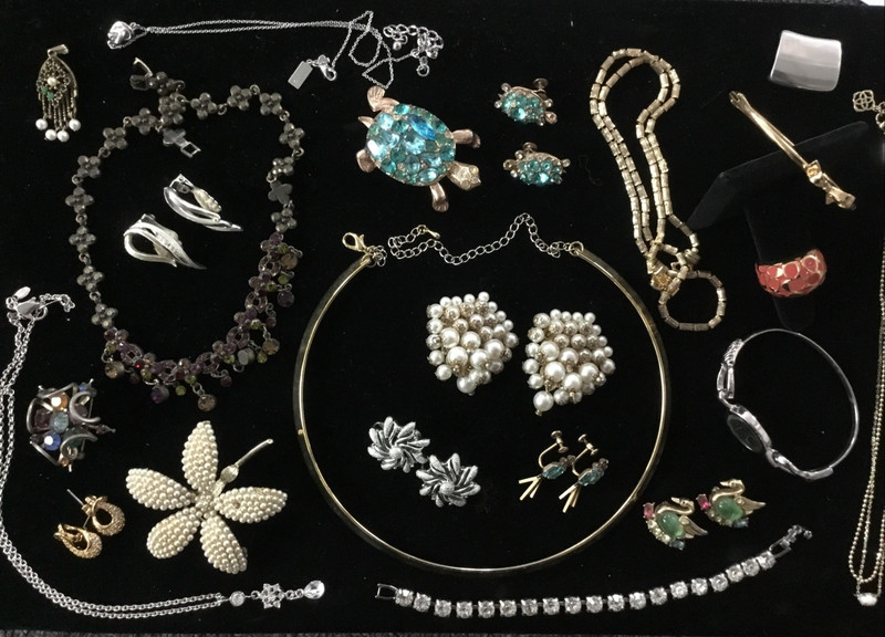 22 Piece Costume Jewelry Lot - Kate Spade Coach Kendra Scott Weiss and More
