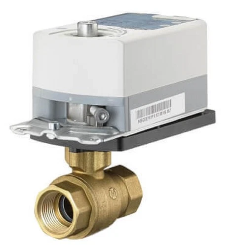 Siemens 171A-10303S 1/2" NPT 2-Way SS Ball Valve Assembly w/ GDE131.1P Actuator