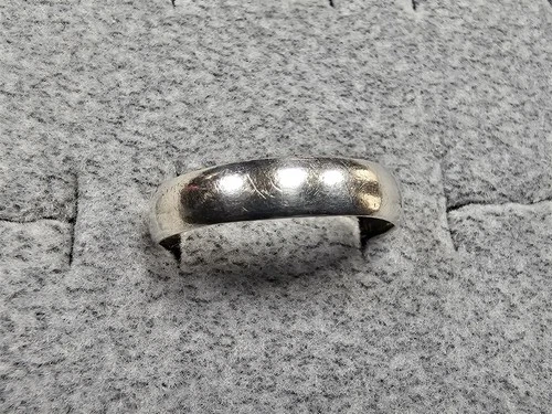 GRANDMA GRABE'S BEAUTIFUL VINTAGE 925 STERLING SILVER BAND 3.4G RING SIZE 11.5