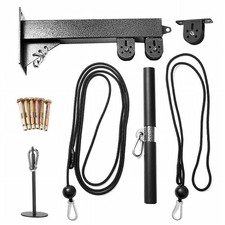 Lat Pull Down Wall Pulley Cable Machine Strength Workout Equipment Home/Gym UK