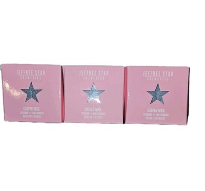 3 x Jeffree Star Cosmetics Eyeshadow Lidschatten Casper MTN. 1,5 g 
