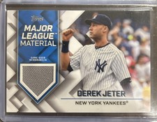 2022 Topps Series 2 - Major League Materials Derek Jeter #MLM-DJ (MEM)
