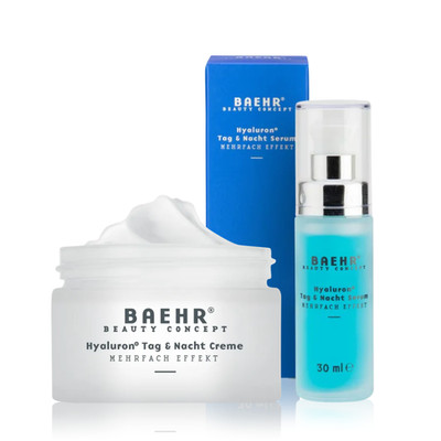 Baehr Beauty Concept Sparset Hyaluron Tag & Nachtcreme 50 ml + Tag & Nachtserum
