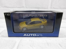 Mini Car 1/43 Autoart Subaru Legacy B4 1999 Gold Model