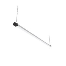4FT LED Shop Light 40W Strip Work Compact Slim Inline Switch Daylight 5000K