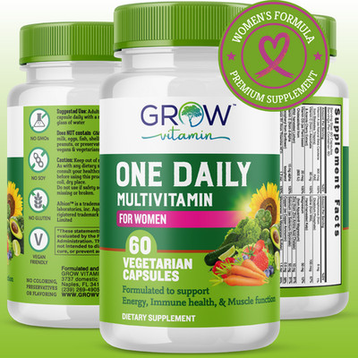 ONE A DAY Womens Complete Daily Multivitamin with Organic Vitamins,  60 CAPSULES