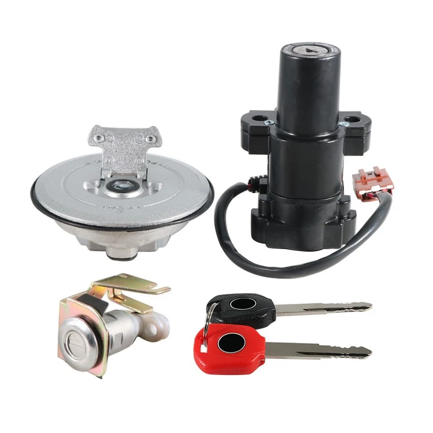 For Honda Ignition Switch Gas Cap Seat Lock Key CBR500R CB500F CB500X 2013-2015 - Image 3 of 4