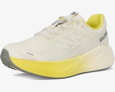 Salomon Aero Glide 3  Vanilla Ice Blazing Yellow  Running Shoes 479759 Men s New