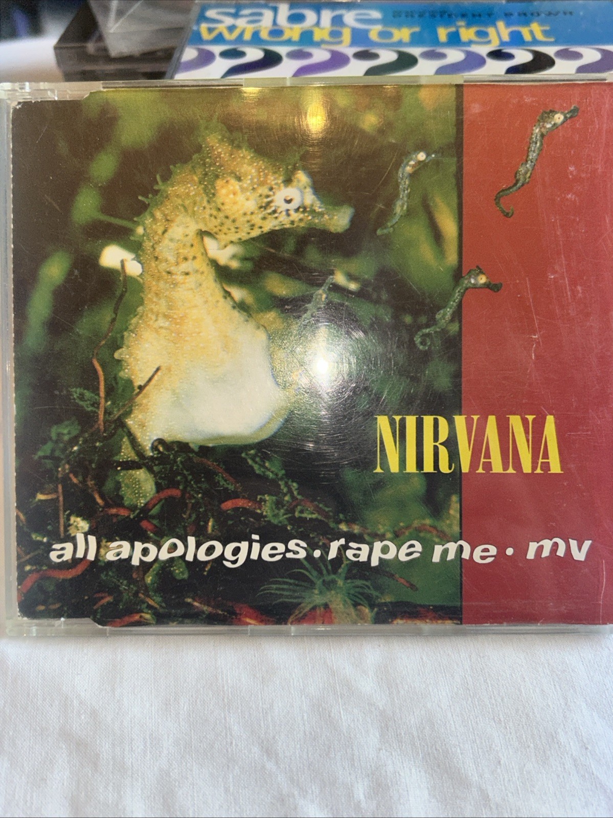 NIRVANA - ALL APOLOGIES (1993) Geffen CD Single