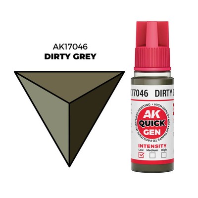 AK Interactive QUICK GEN Dirty Grey